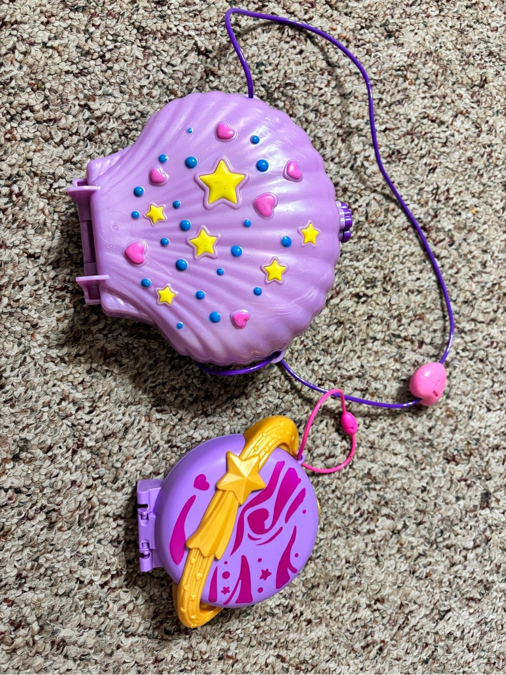 Polly Pocket compact take-along play sets